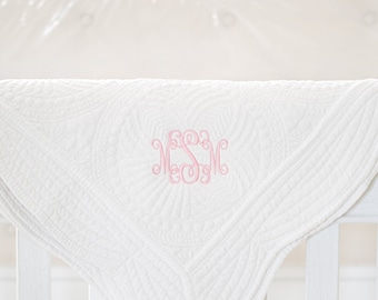 Presente de bebê, colcha de bebê, presente personalizado de bebê, presente de bebê recém-nascido, presente de chá de bebê, cobertor com nome de bebê | Presente de bebê novo para meninos ou meninas