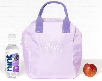 Personalized Lunch Box for Kids | Custom Lunch Box | Insulated Lunch Bag | Monogrammed Kids Lunch Bag | Cute Lunch Bag | Lunch Bag for Women