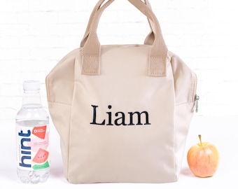 Personalized Kids Lunch Box, Insulated Monogrammed Lunch Bag