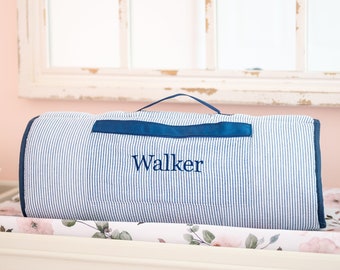 Personalized Nap Mats, Seersucker Nap Mats, Toddler Nap Mat, Preschool Nap Mat, Daycare Nap Mat, Nap Mat for Boys | Nap Mat for Girls