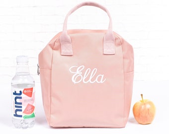 Personalized Lunch Box for Kids | Custom Lunch Box | Insulated Lunch Bag | Monogrammed Kids Lunch Bag | Cute Lunch Bag | Lunch Bag for Women