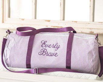 personalized baby duffle bag