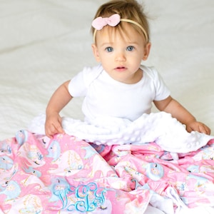 Personalized Baby Blankets, Monogrammed Baby Gift, Baby Girl Blankets, Baby Boy Blankets, Custom Baby Blanket, Baby Girl Gift