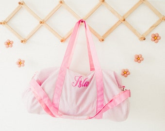 Kids Overnight Bag | Personalized Duffle Bag | Girls Overnight Bag | Personalized Ballet Bag | Personalized Dance Bag | Kids Duffle Bag