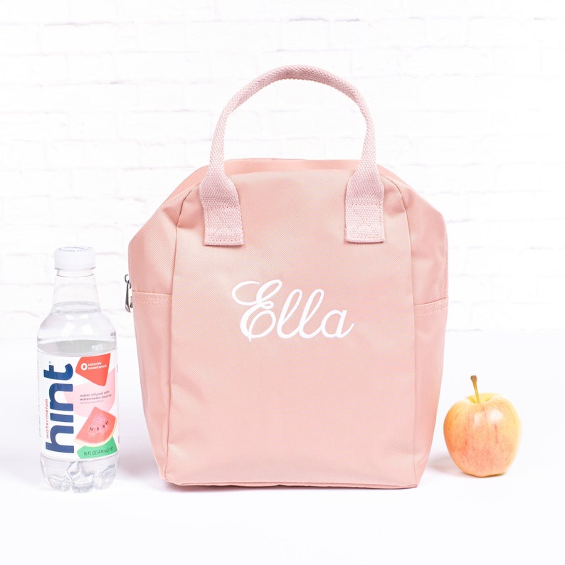 Personalized Lunch Box for Kids, Custom Lunch Box, Insulated Lunch Bag, Monogrammed Kids Lunch Bag, Cute Lunch Bag, Lunch Bag for Women