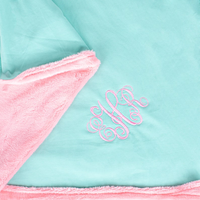 Minky Personalized Baby Blanket Custom Baby Blanket Etsy