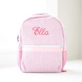 Personalized Baby Backpacks, Monogrammed Toddler Backpacks, Seersucker Backpack, Preschool Book Bag, Personalized Baby Girl Gifts product logo