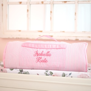 Personalisierte Nickerchenmatten, Seersucker Nickerchenmatten, Kleinkind Nickerchenmatte, Vorschule Nickerchenmatte, Nickerchenmatte für Jungen | Nickerchenmatte für Mädchen