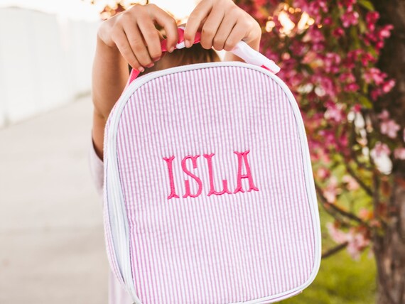 Personalized Lunch Box for Kids Custom Lunch Box Insulated Lunch Bag  Monogrammed Kids Lunch Bag Cute Lunch Bag Lunch Bag for Women 