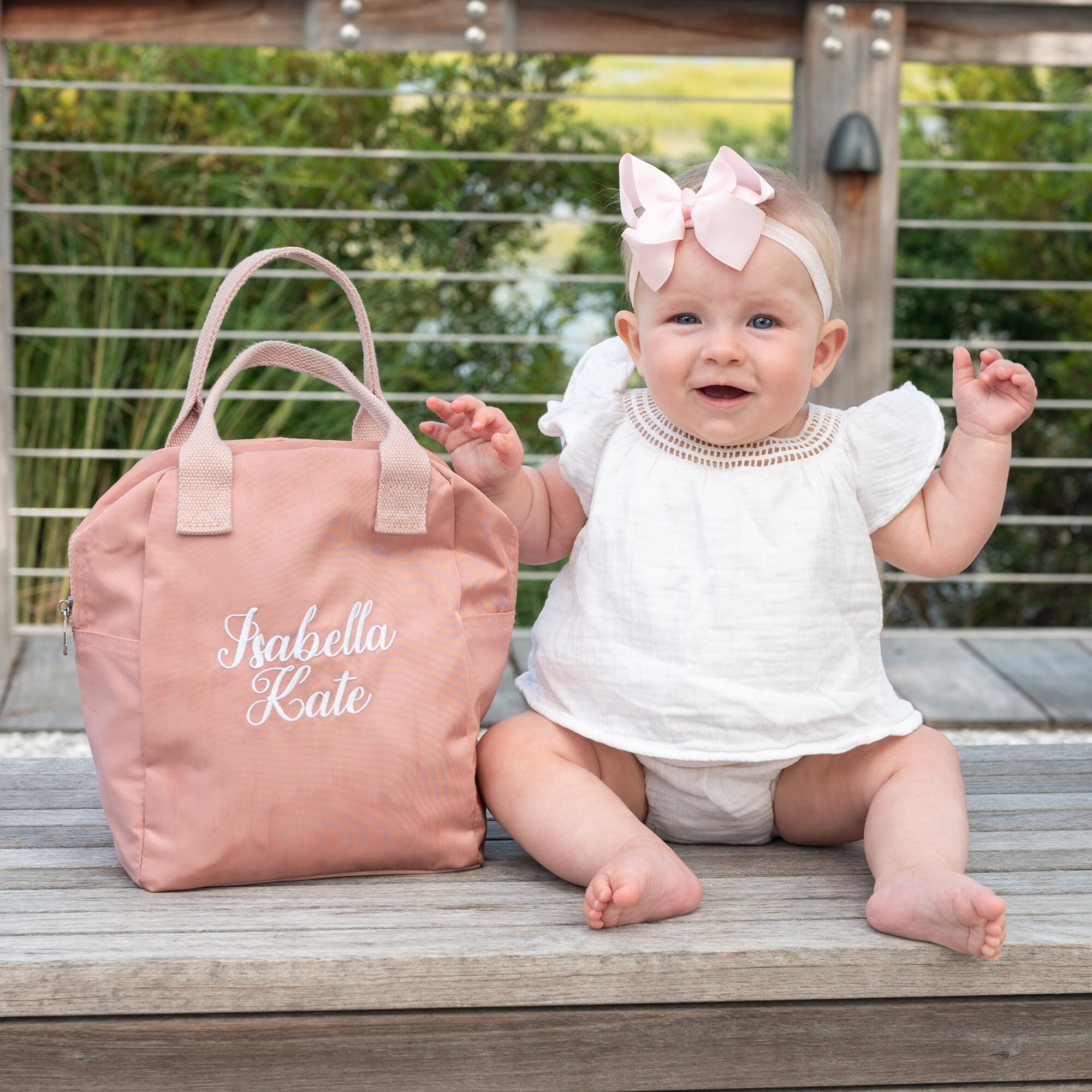 Personalized Lunch Box for Kids, Custom Lunch Box, Insulated Lunch Bag, Monogrammed Kids Lunch Bag, Cute Lunch Bag, Lunch Bag for Girls