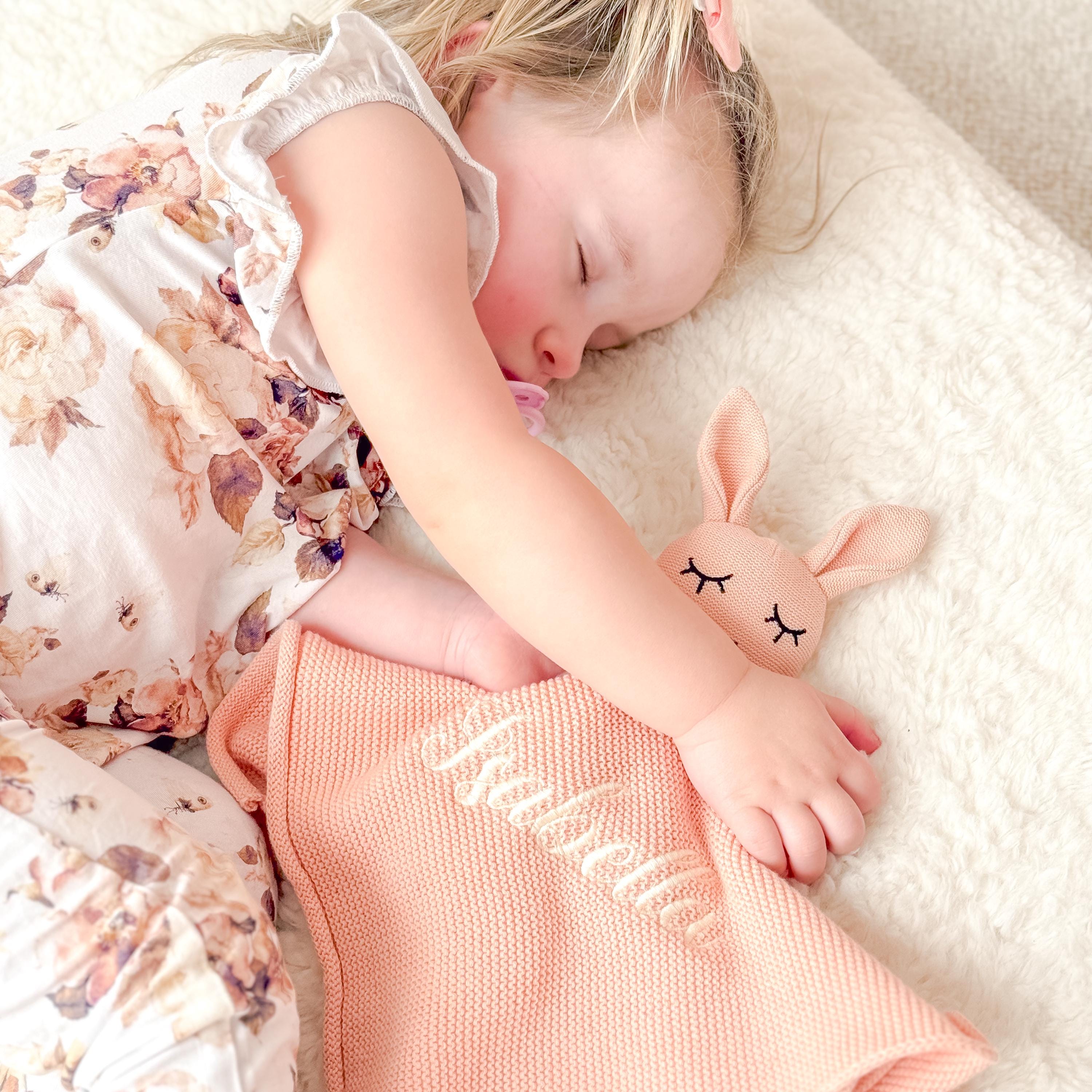 Baby Geschenk, personalisierte Baby Lovey, Tier Lovey, personalisierte Baby Geschenk, Bunny Lovey, Schmusetuch, Neugeborenen Baby Geschenk, Baby-Dusche-Geschenk