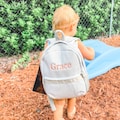 Personalized Baby Backpacks, Monogrammed Toddler Backpacks, Seersucker Backpack, Preschool Book Bag, Personalized Baby Gifts