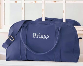 Personalized Weekender Bag, Monogram Duffle Bag, Personalized Graduation Gift, Personalized Baby Gift