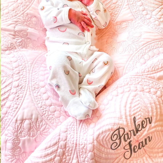 Pink quilt blanket new arrivals