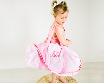 Kids Overnight Bag | Personalized Duffle Bag | Girls Overnight Bag | Personalized Ballet Bag | Personalized Dance Bag | Kids Duffle Bag