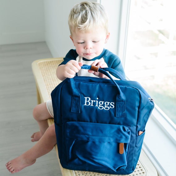 Monogram top kids backpacks