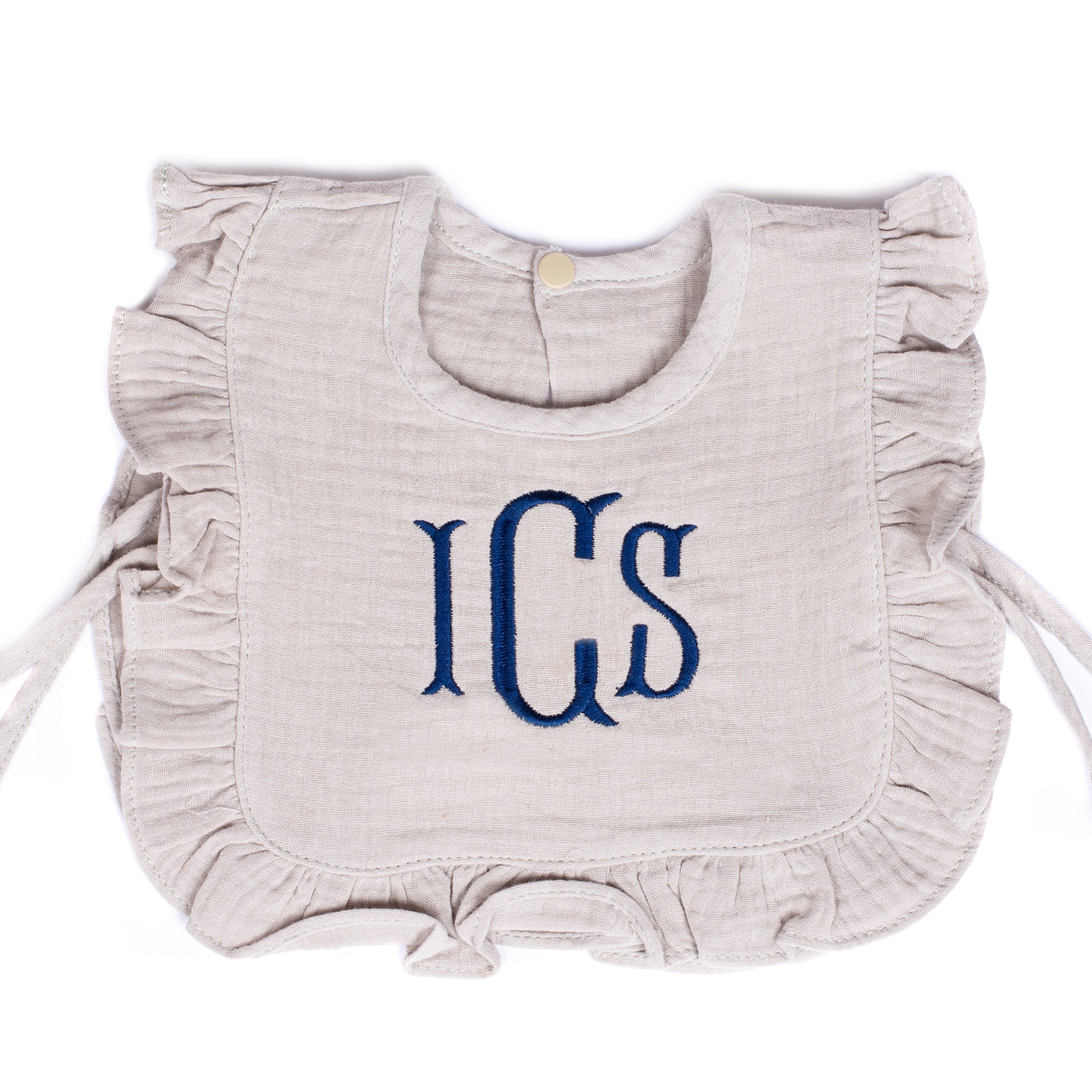 Monogrammed baby bibs online