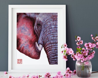 Kunstdruck von japanischen Kunstwerken und chinesischen Gemälden, "Serenity" von Andrew Lee, Erstellen Sie Ihr eigenes Set von zwei Drucken oder 3 Stück Wandkunst