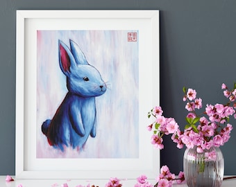 Kunstdruck von japanischen Kunstwerken und chinesischen Gemälden, "Compassion" von Andrew Lee, Erstellen Sie Ihr eigenes Set von zwei Drucken oder 3 Stück Wandkunst