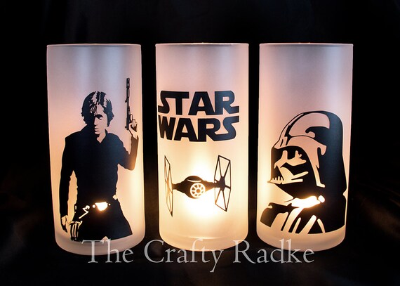 star wars candle holder