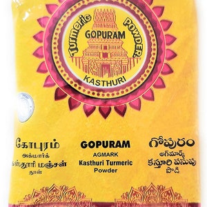 Kasturi Turmeric Powder 80 GM (2 x 40 GM Pack) Pouch