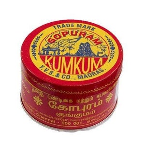 Kumkum/Sindoor Powder 50 gm Tin