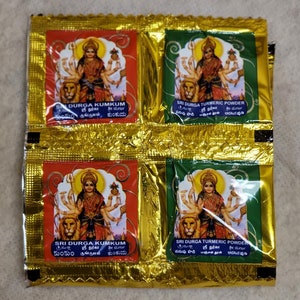 Gopuram Durga Compi Pack (Thamboolam Packungen - Qty 50)
