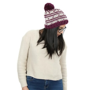 PATTERN/Fair Isle, Stripes//The Moby Hat image 1