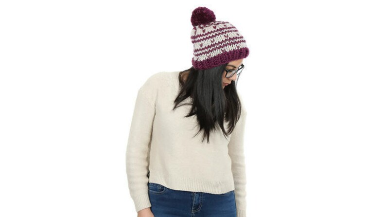 PATTERN/Fair Isle, Stripes//The Moby Hat 画像 1