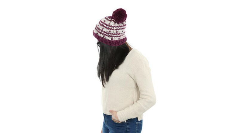 PATTERN/Fair Isle, Stripes//The Moby Hat image 2