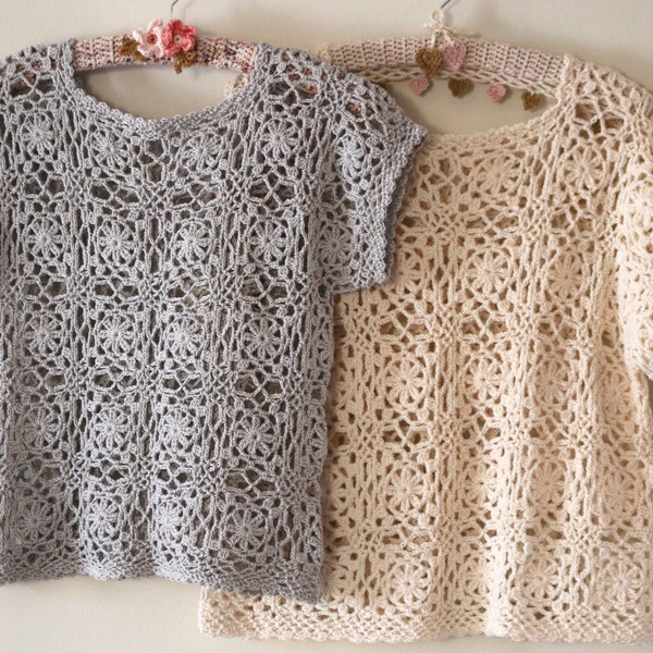 Florence Tee PDF Crochet Pattern