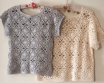 Florence Tee PDF Crochet Pattern