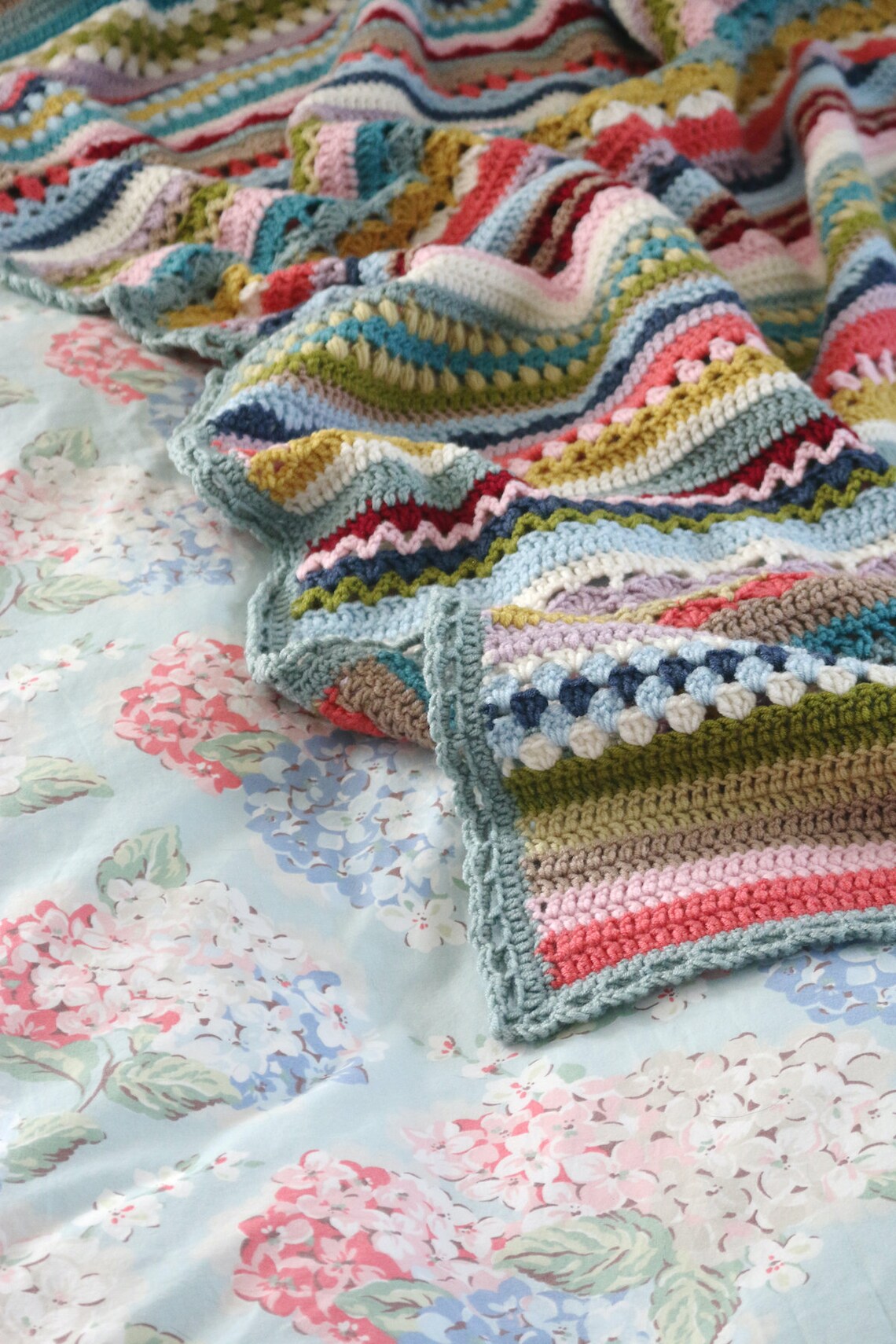 Spice of Life Blanket PDF Crochet Pattern Etsy