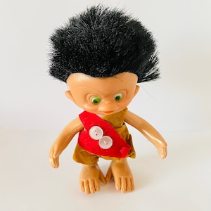 Vintage monkey troll boy 1960s