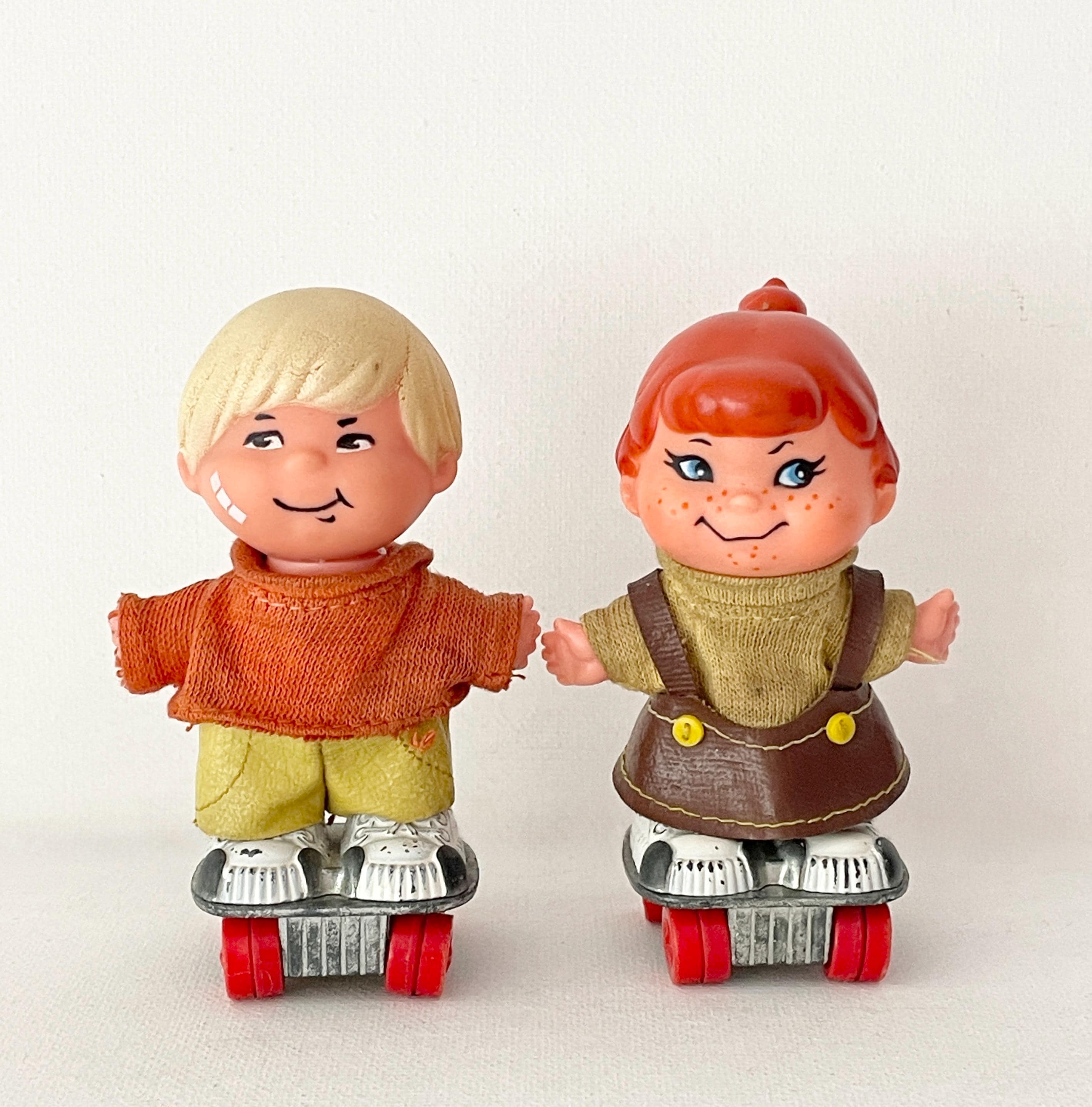 Vintage Small Shots Dolls on Roller Skates Mattel 1970 - Etsy