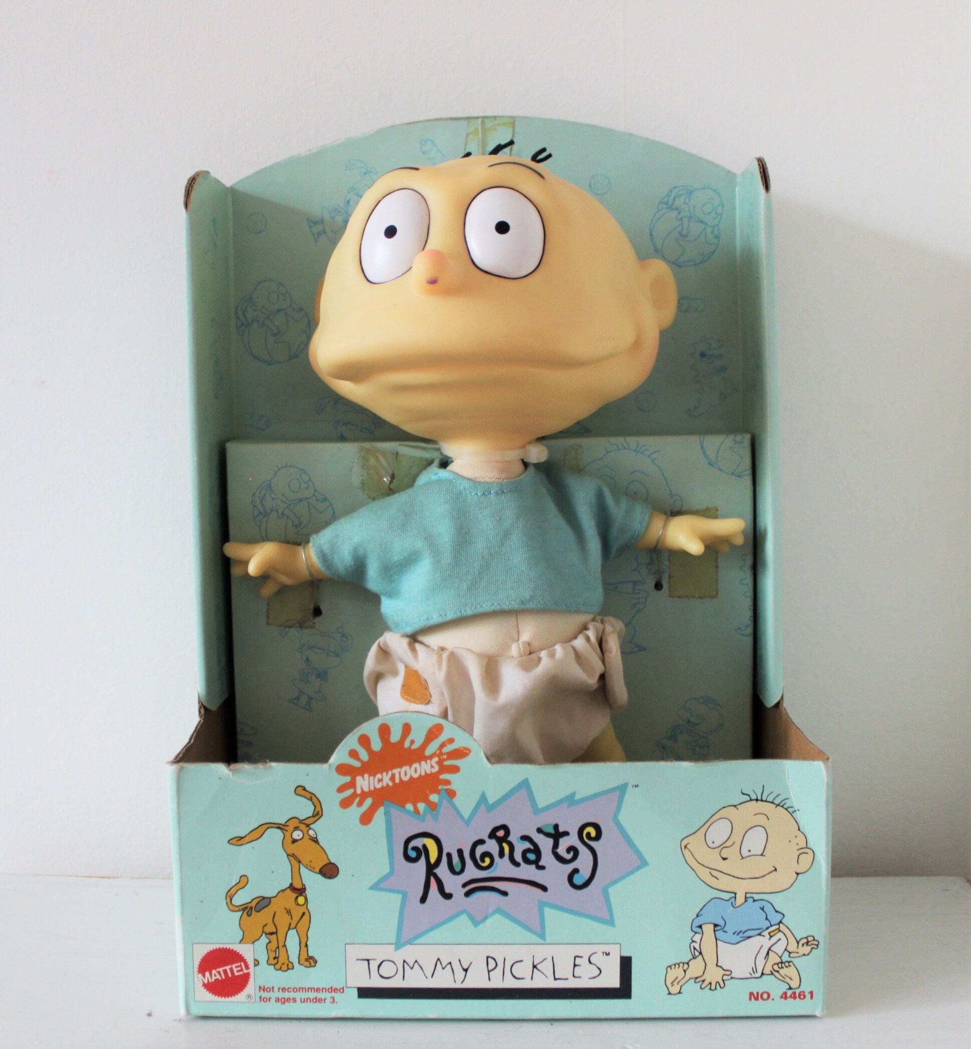 Vintage Mattel Nickelodeon Tommy Pickles Rugrat Doll 1993 | Etsy