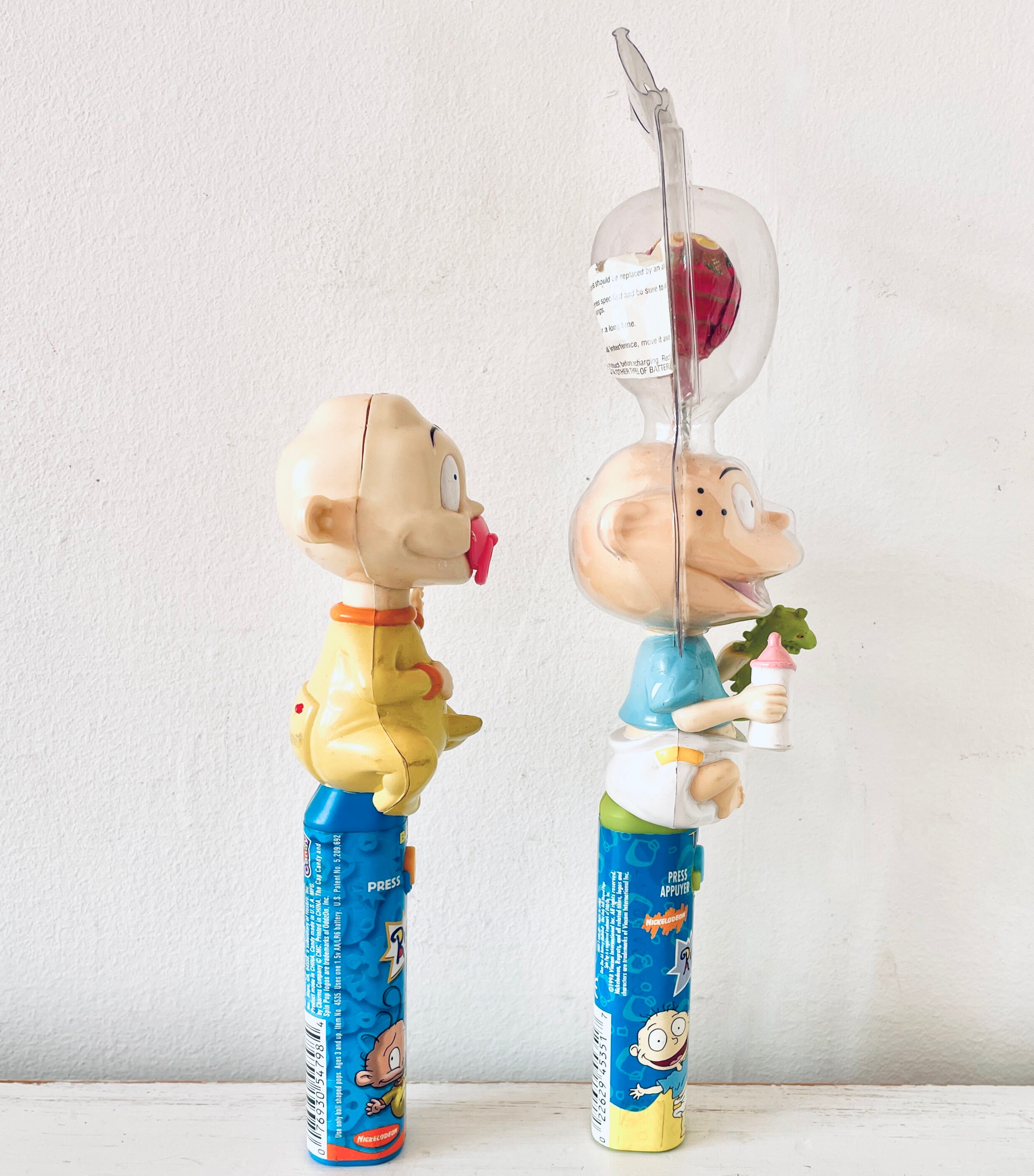 Vintage Tommy and Dil Rugrats Spin Pop Candy Nickelodeon 1990s - Etsy