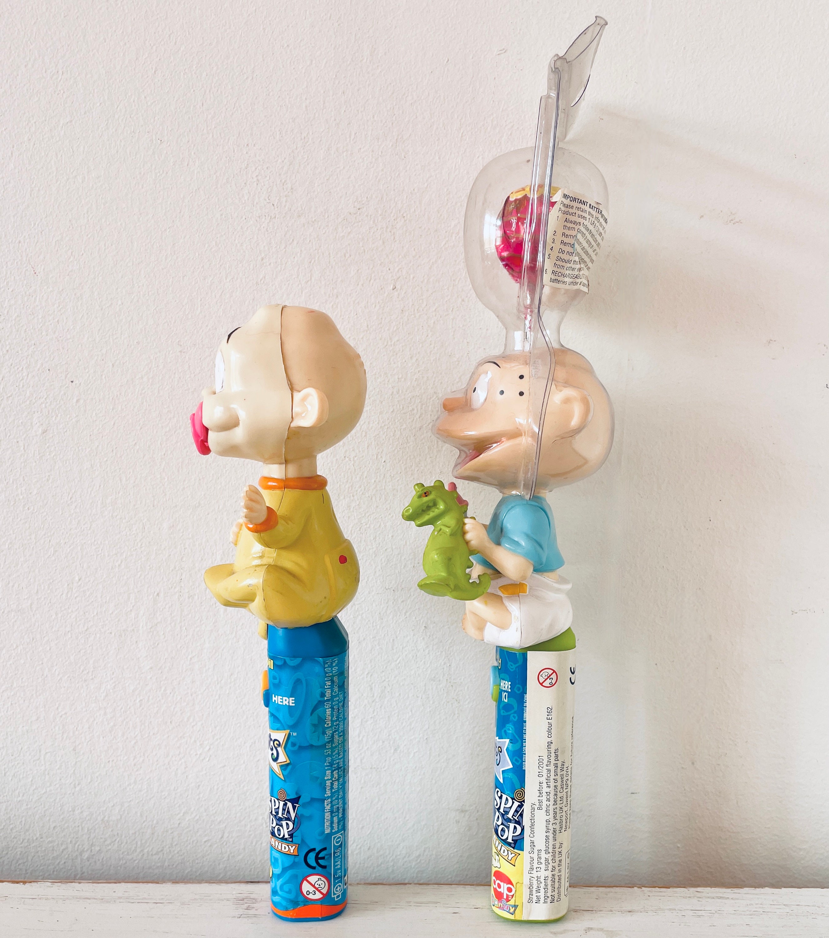 Vintage Tommy and Dil Rugrats Spin Pop Candy Nickelodeon 1990s - Etsy