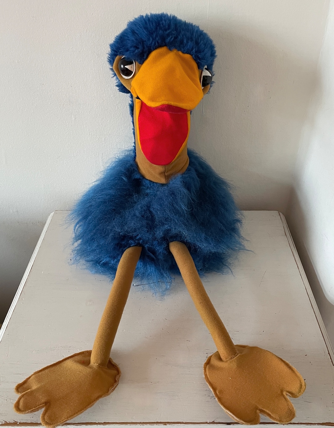 Rod Hull Emu Hand Puppet 1970s Etsy
