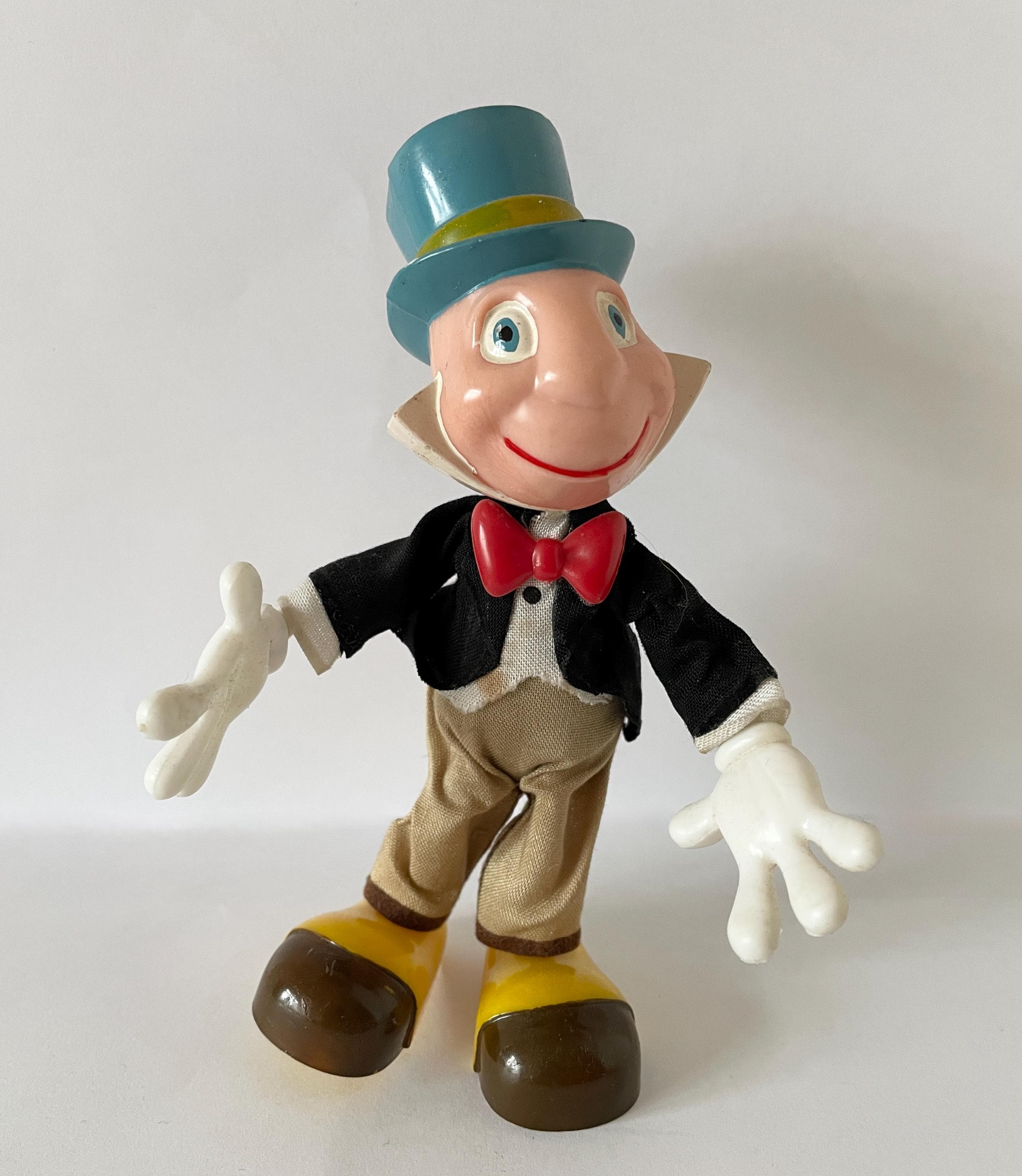 Walt Disney Jiminy Cricket Marx Twistable Vintage Toy 1960s - Etsy