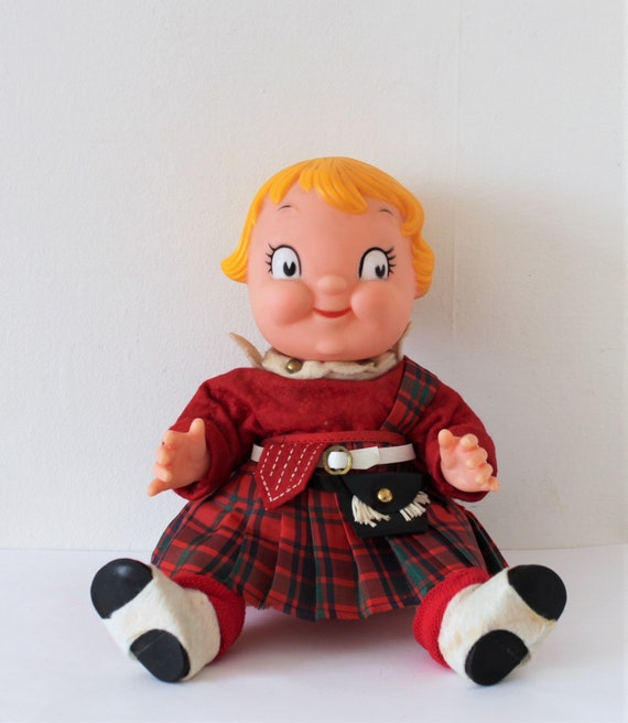 Vintage Campbell s Soup Doll in Scottish Outfit 1960s Etsy