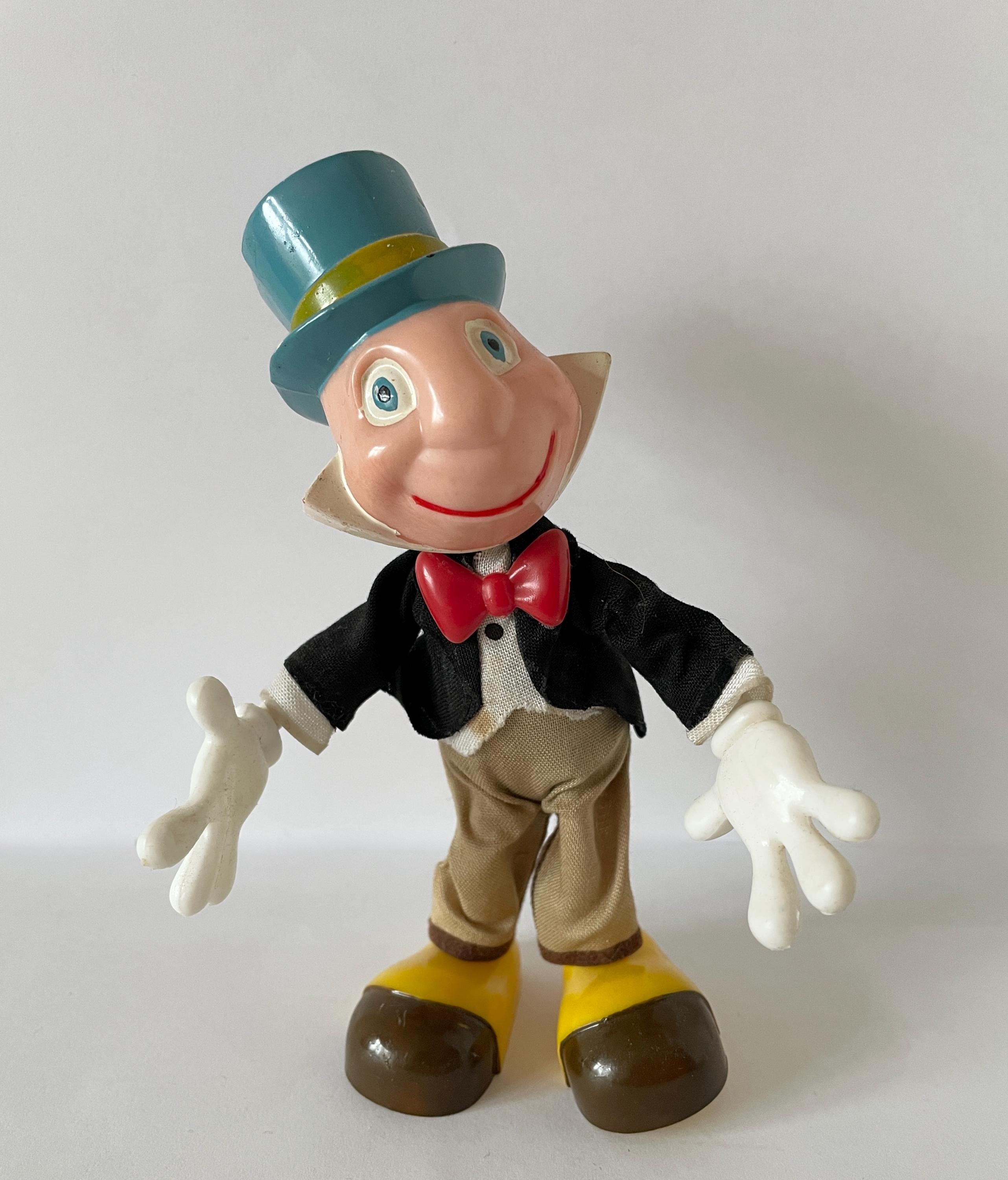 Walt Disney Jiminy Cricket Marx Twistable Vintage Toy 1960s - Etsy