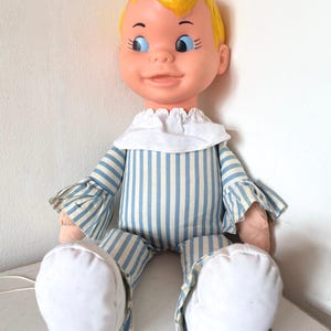 Muñeco vintage Andy Pandy de la serie de televisión de la BBC "Watch with Mother", década de 1960.