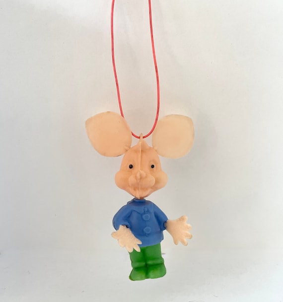 Vintage Topo Gigio Mouse Hanging Figure 1960s - Etsy