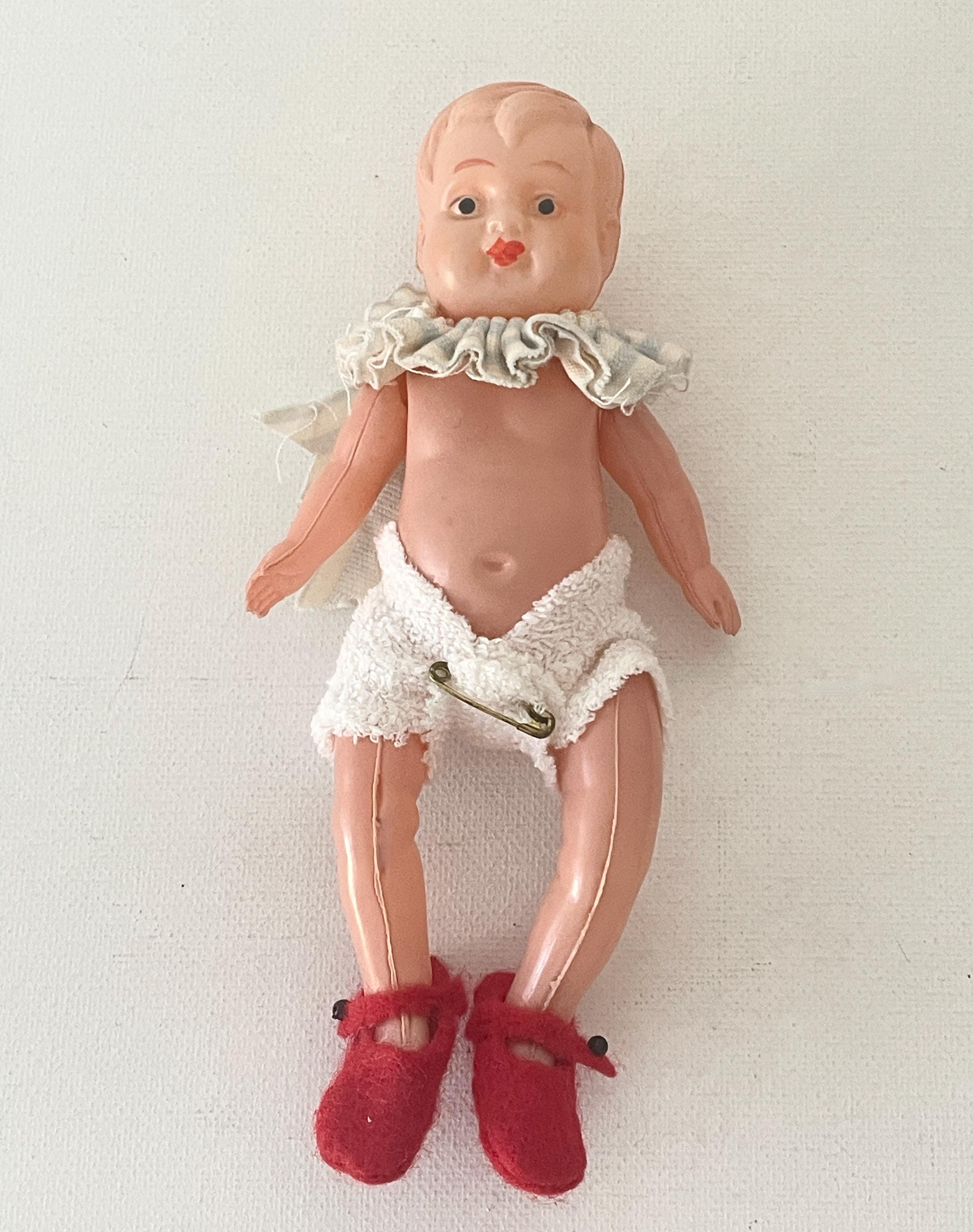 1940年代日本製、ヴィンテージのセルロイド製赤ちゃん人形2体 - Etsy 日本