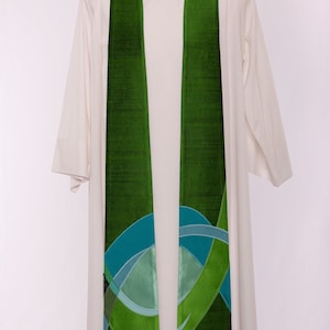 Clergy Stole for Ordinary Time - &quot;En Christo&quot;