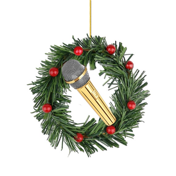 Miniature Microphone Ornament Miniature Microphone Ornament