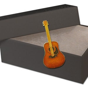 Acoustic Guitar Tie Tack