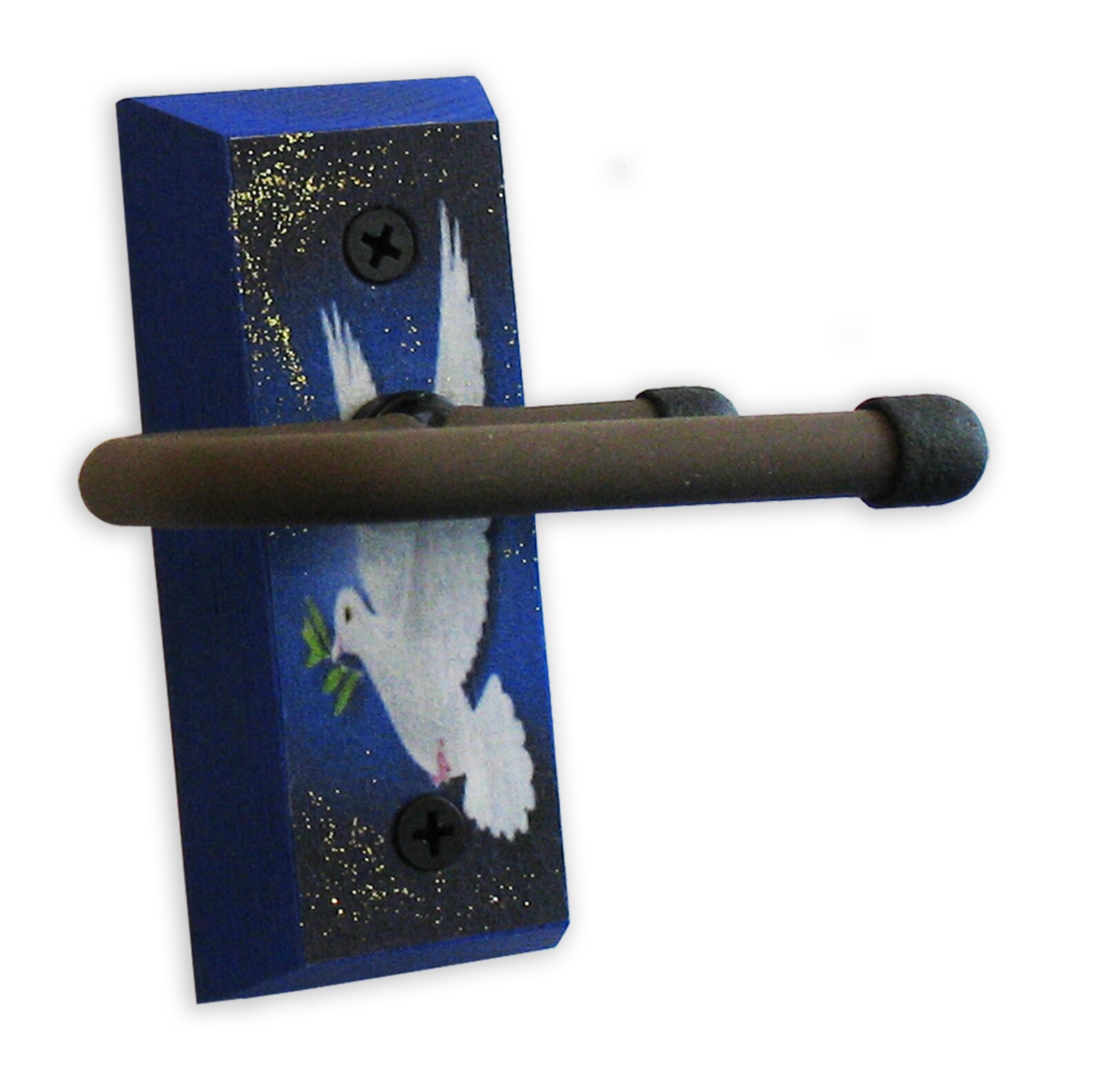 Dulcimer Wall Hanger Dove With Olive Branch Christian Symbol of Peace