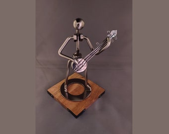 Banjo Player - Figurine - Statue